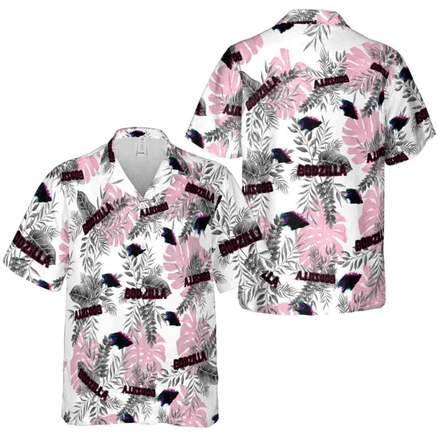 Godzilla Tropical Fronds Hawaiian Shirt Premium grade
