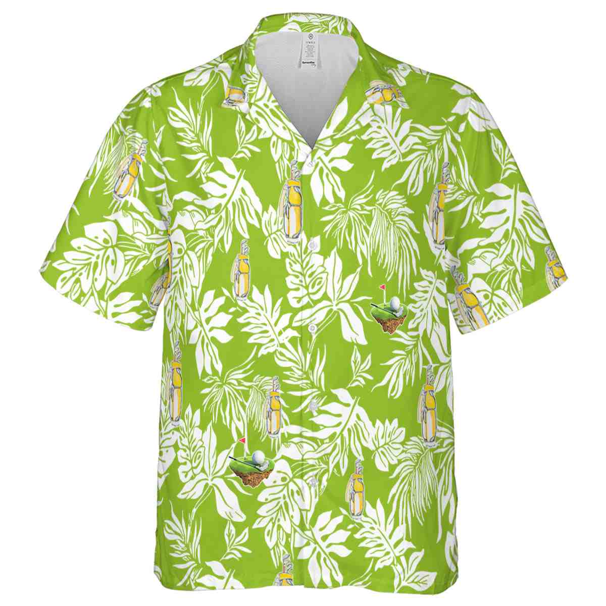 Golf Bold Foliage Hawaiian Shirt Fashion forward Golf Bold Foliage Hawaiian Shirt Fashion forward