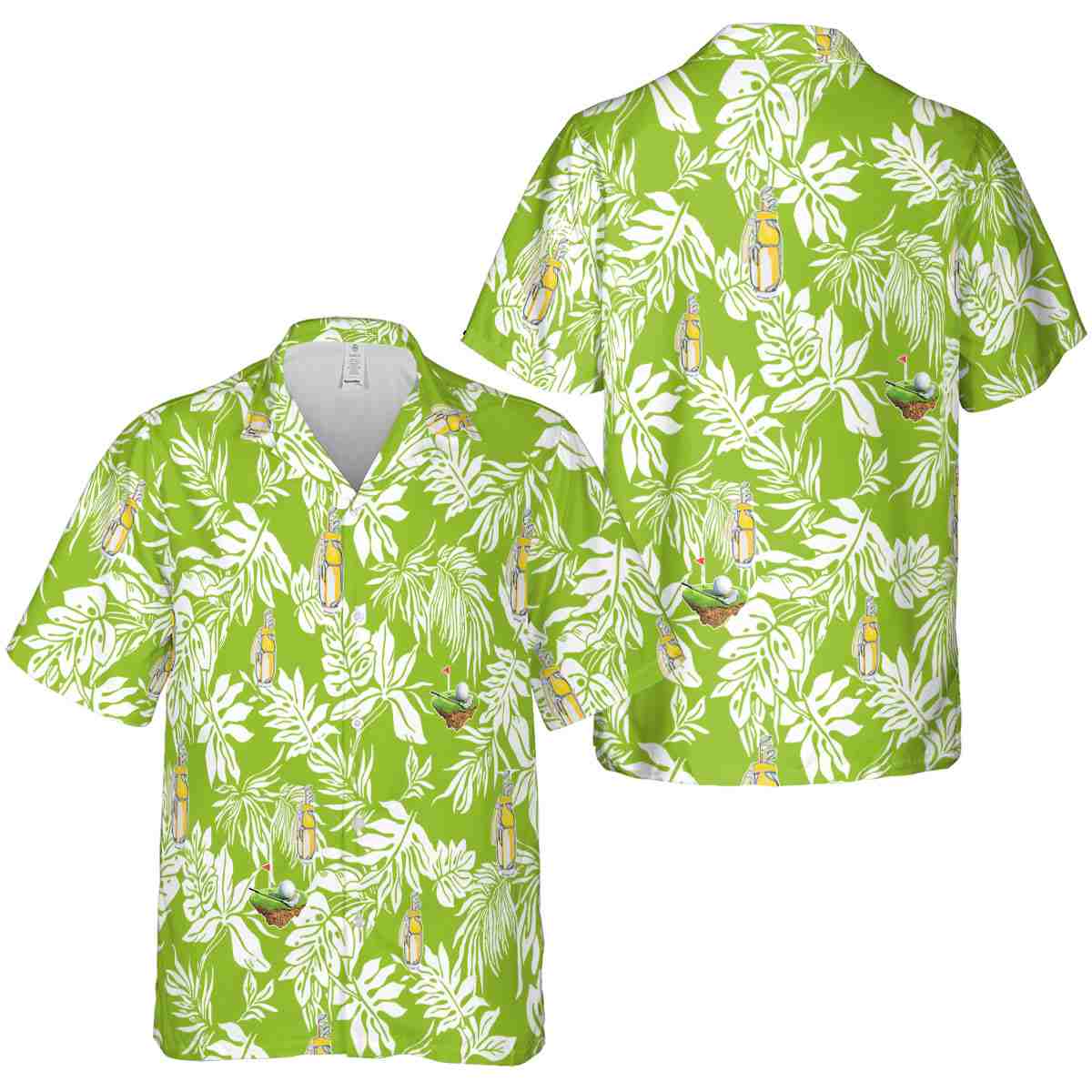 Golf Bold Foliage Hawaiian Shirt Premium grade Golf Bold Foliage Hawaiian Shirt Premium grade