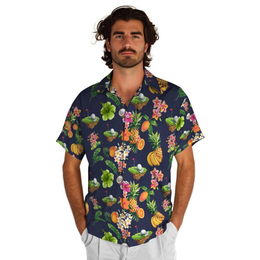 Golf Fruit Pattern Hawaiian Shirt New Arrival