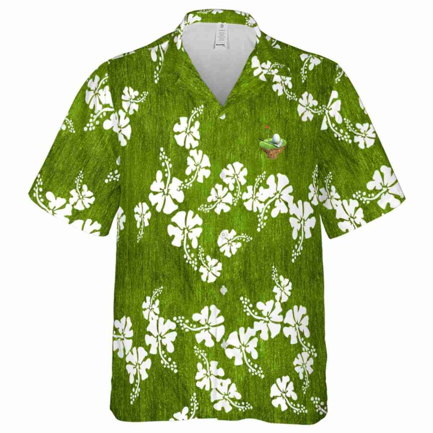 Golf Hibiscus Blossom Hawaiian Shirt Fashion forward