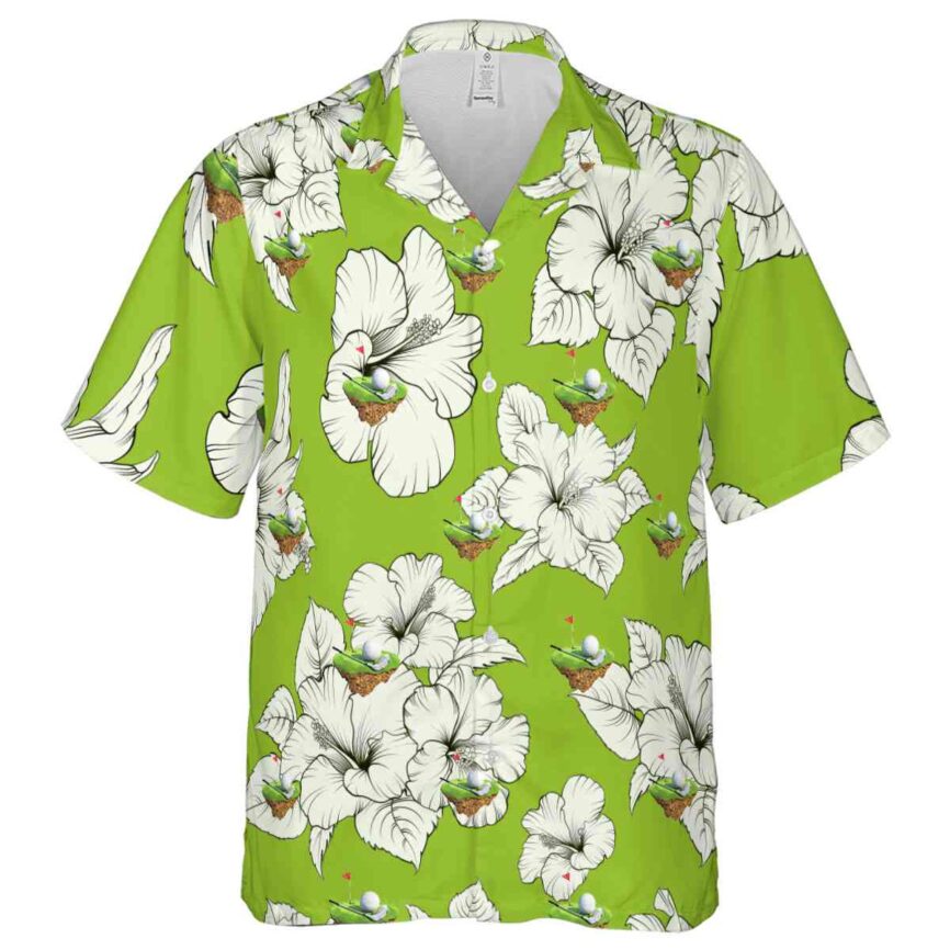 Golf Hibiscus Flower Hawaiian Shirt Fashion forward