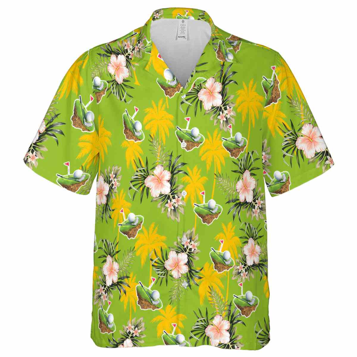Golf Hibiscus Palm Hawaiian Shirt Fashion forward Golf Hibiscus Palm Hawaiian Shirt Fashion forward