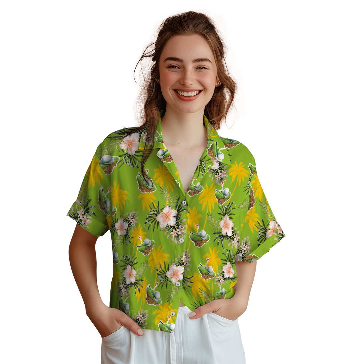 Golf Hibiscus Palm Hawaiian Shirt Top rated Golf Hibiscus Palm Hawaiian Shirt Top rated