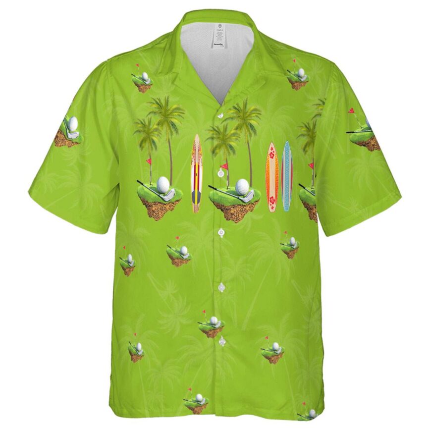Golf Island Theme Hawaiian Shirt Fashion forward