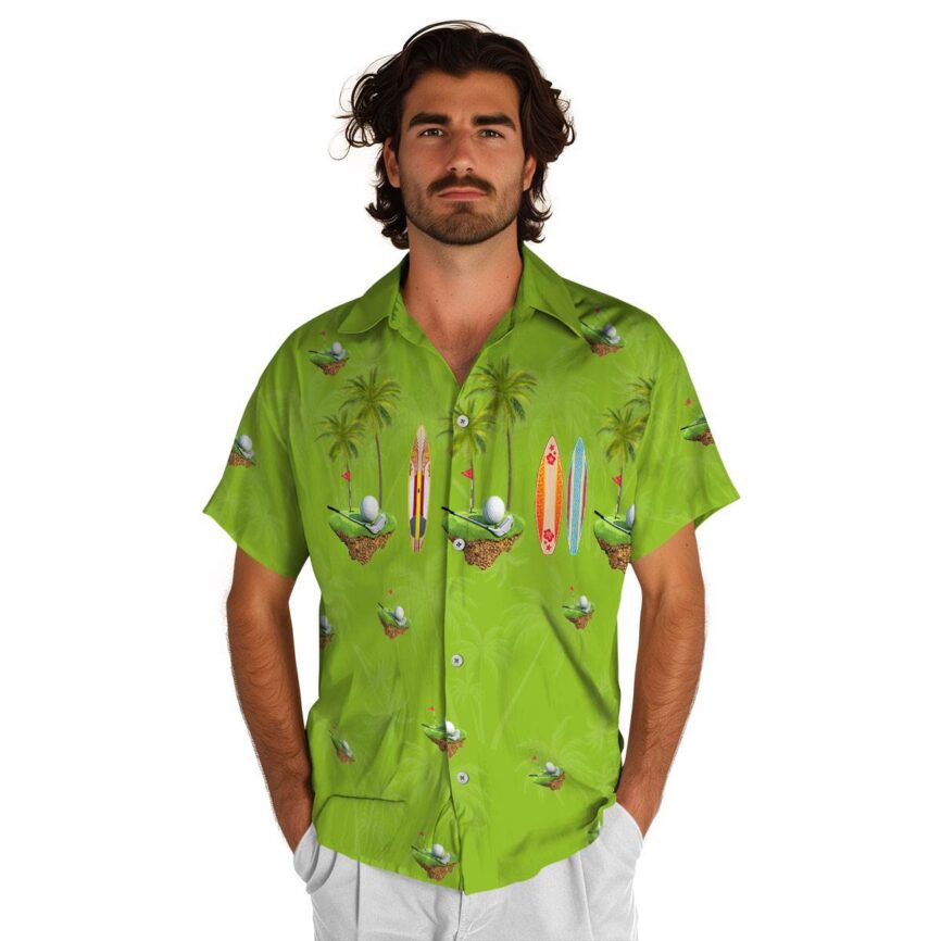 Golf Island Theme Hawaiian Shirt New Arrival