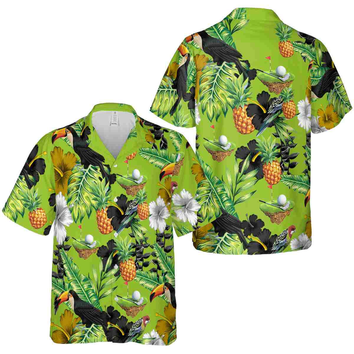 Golf Leafy Toucan Hawaiian Shirt Premium grade Golf Leafy Toucan Hawaiian Shirt Premium grade