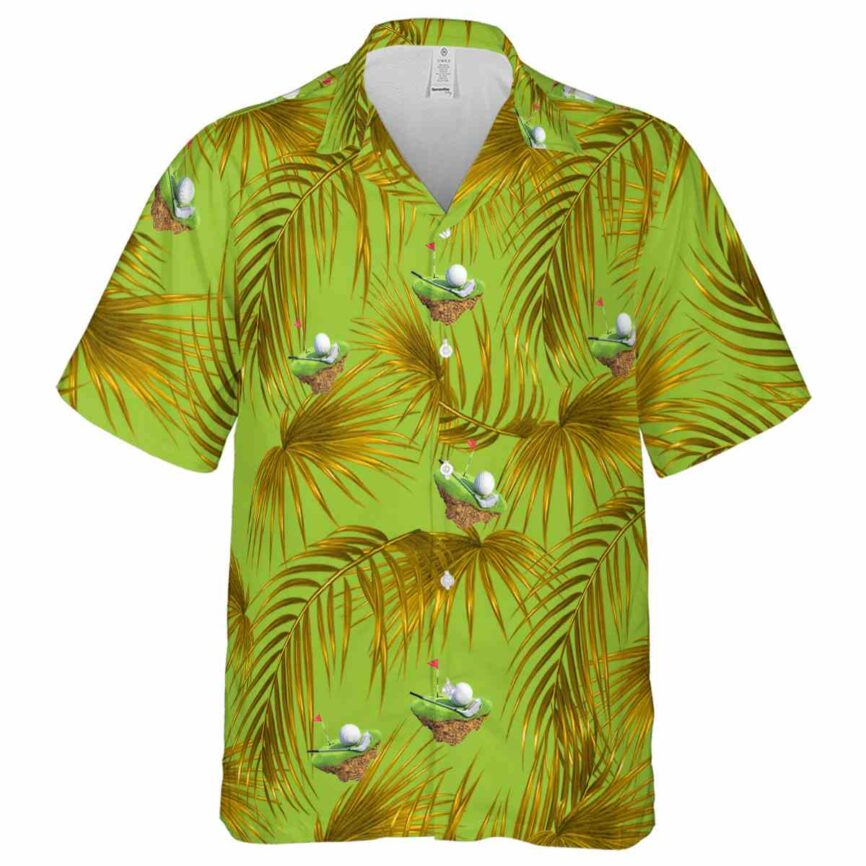 Golf Palm Frond Hawaiian Shirt Fashion forward