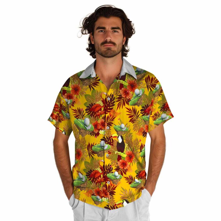 Golf Tropical Bird Hawaiian Shirt New Arrival