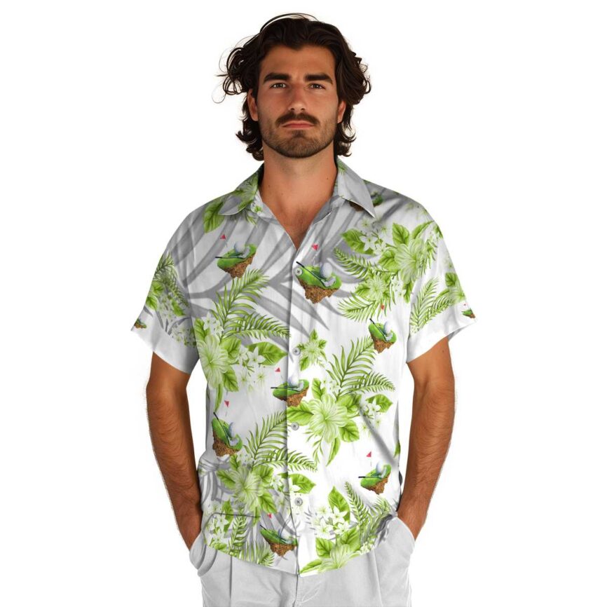 Golf Tropical Blossom Hawaiian Shirt New Arrival