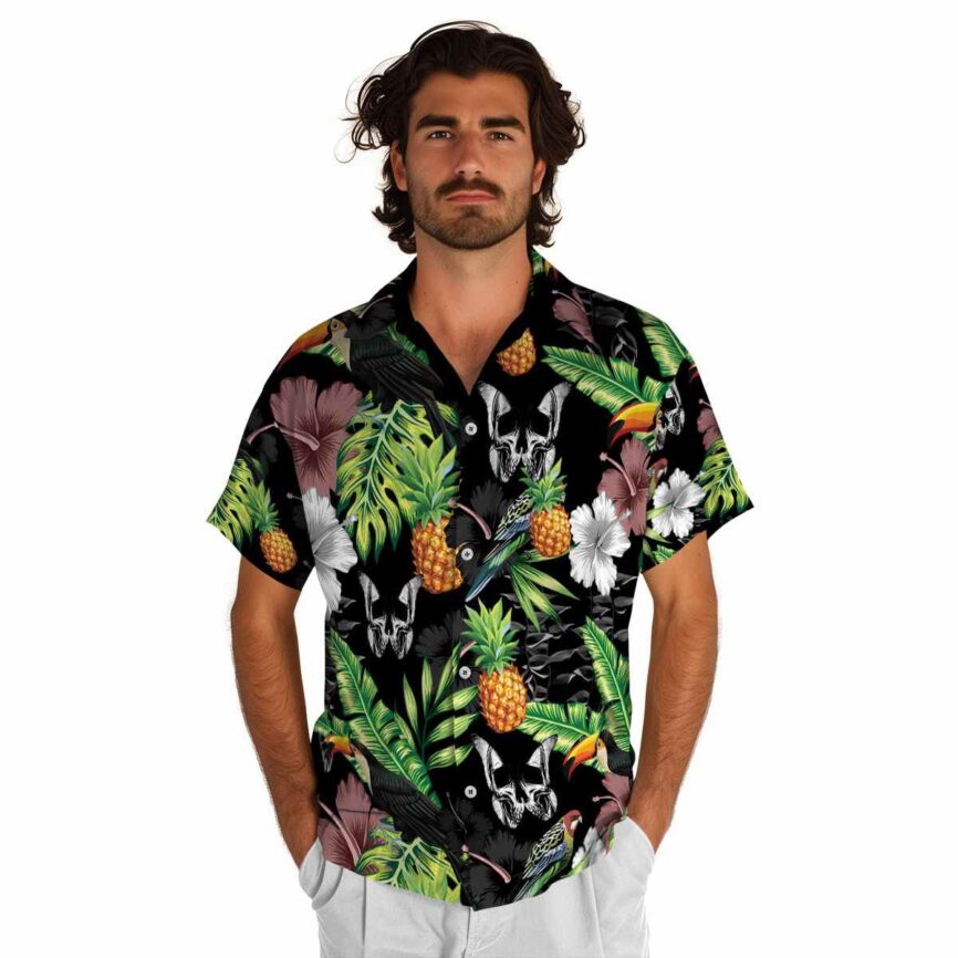 Goth Leafy Toucan Hawaiian Shirt New Arrival