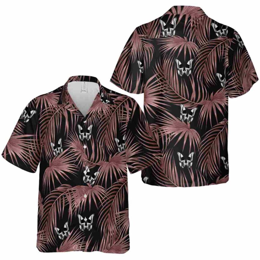 Goth Palm Frond Hawaiian Shirt Premium grade