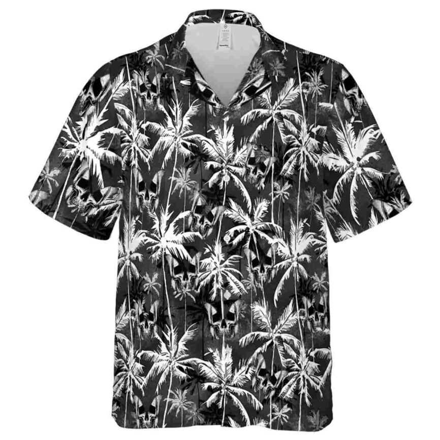 Goth Palm Themed Hawaiian Shirt Fashion forward