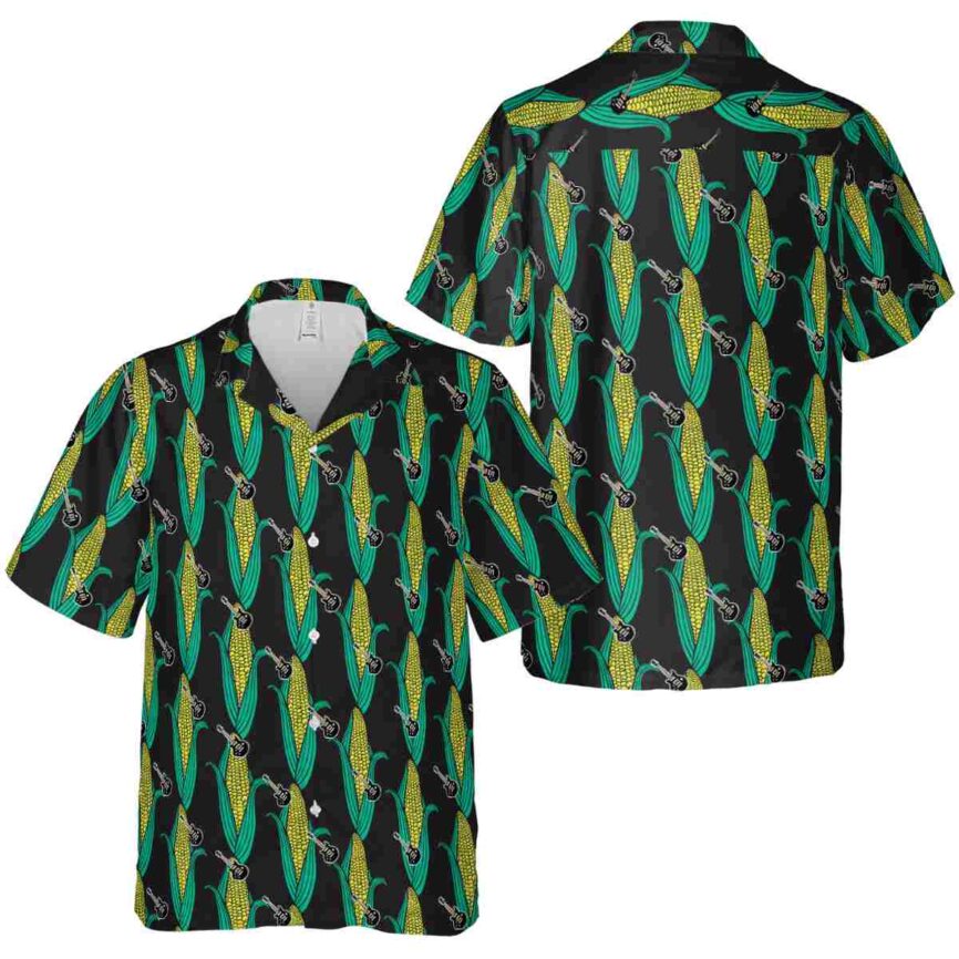 Guitar Corn Element Hawaiian Shirt Premium grade