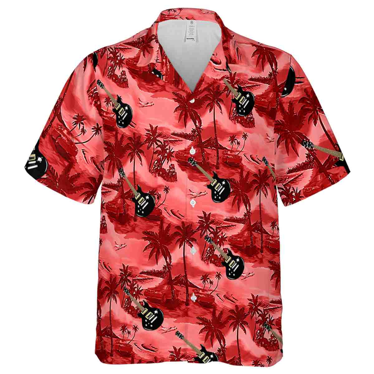 Guitar Island Beach Hawaiian Shirt Fashion forward Guitar Island Beach Hawaiian Shirt Fashion forward