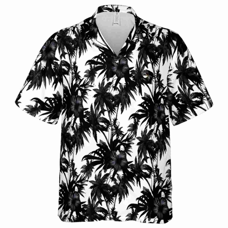 Guitar Palm Print Hawaiian Shirt Fashion forward