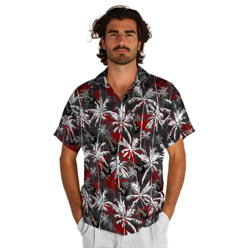 Guitar Palm Themed Hawaiian Shirt New Arrival