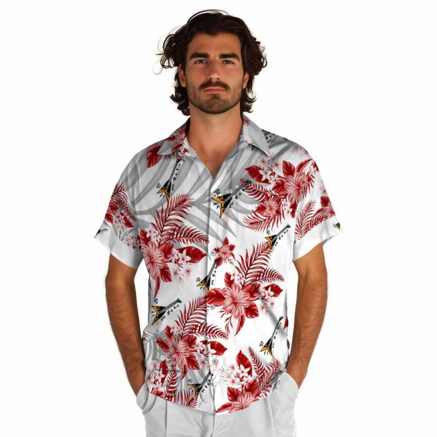 Guitar Tropical Blossom Hawaiian Shirt New Arrival