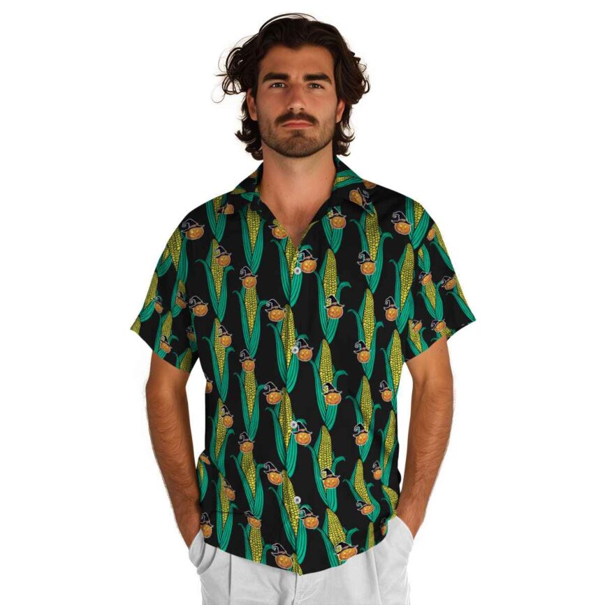 Halloween Corn Element Hawaiian Shirt New Arrival