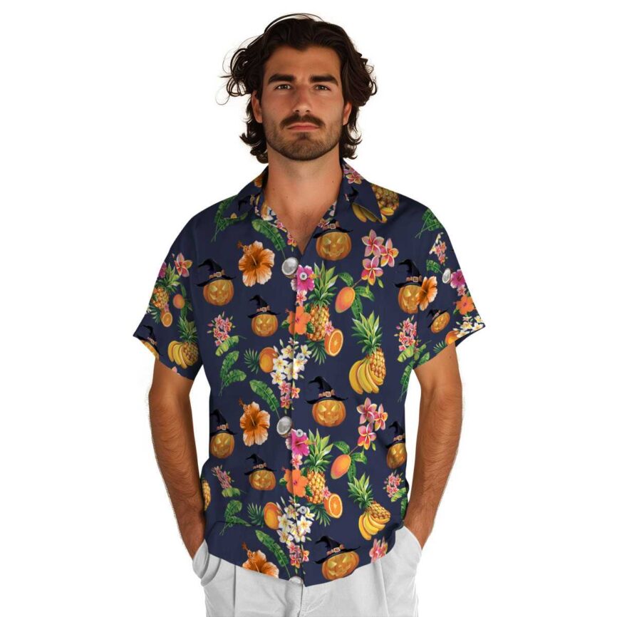 Halloween Fruit Pattern Hawaiian Shirt New Arrival