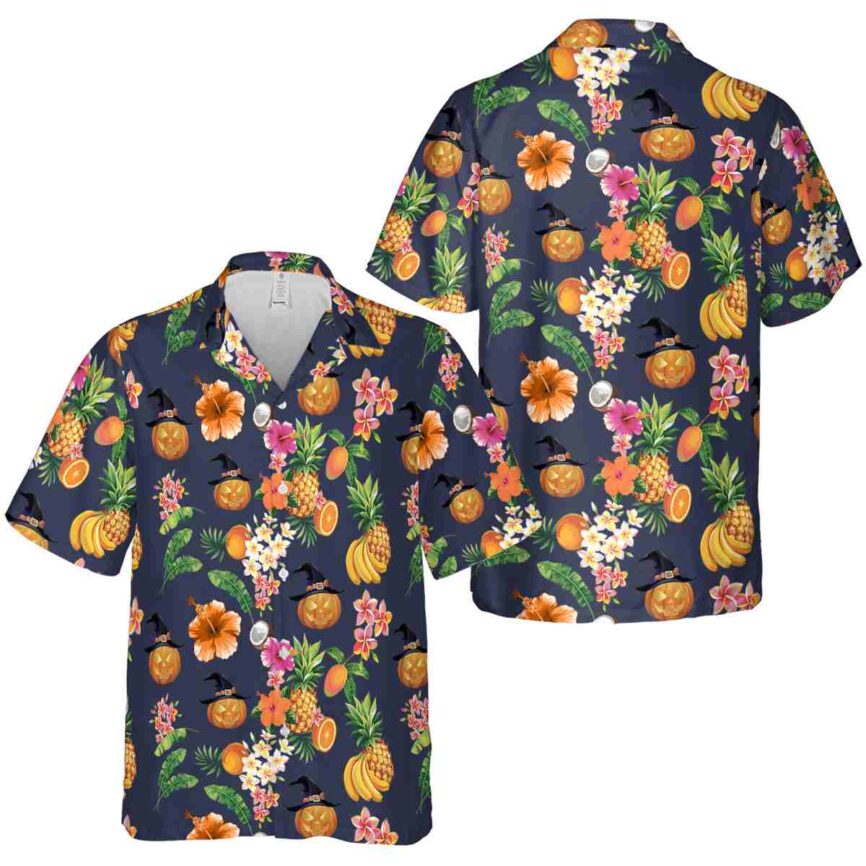 Halloween Fruit Pattern Hawaiian Shirt Premium grade