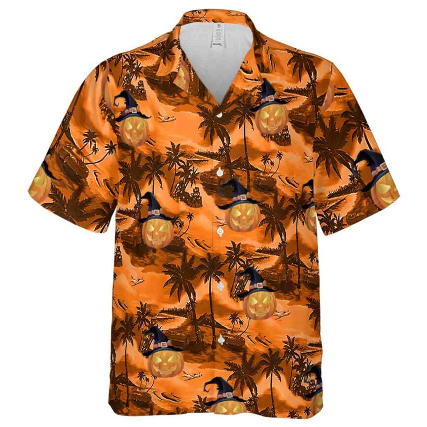 Halloween Island Beach Hawaiian Shirt Fashion forward