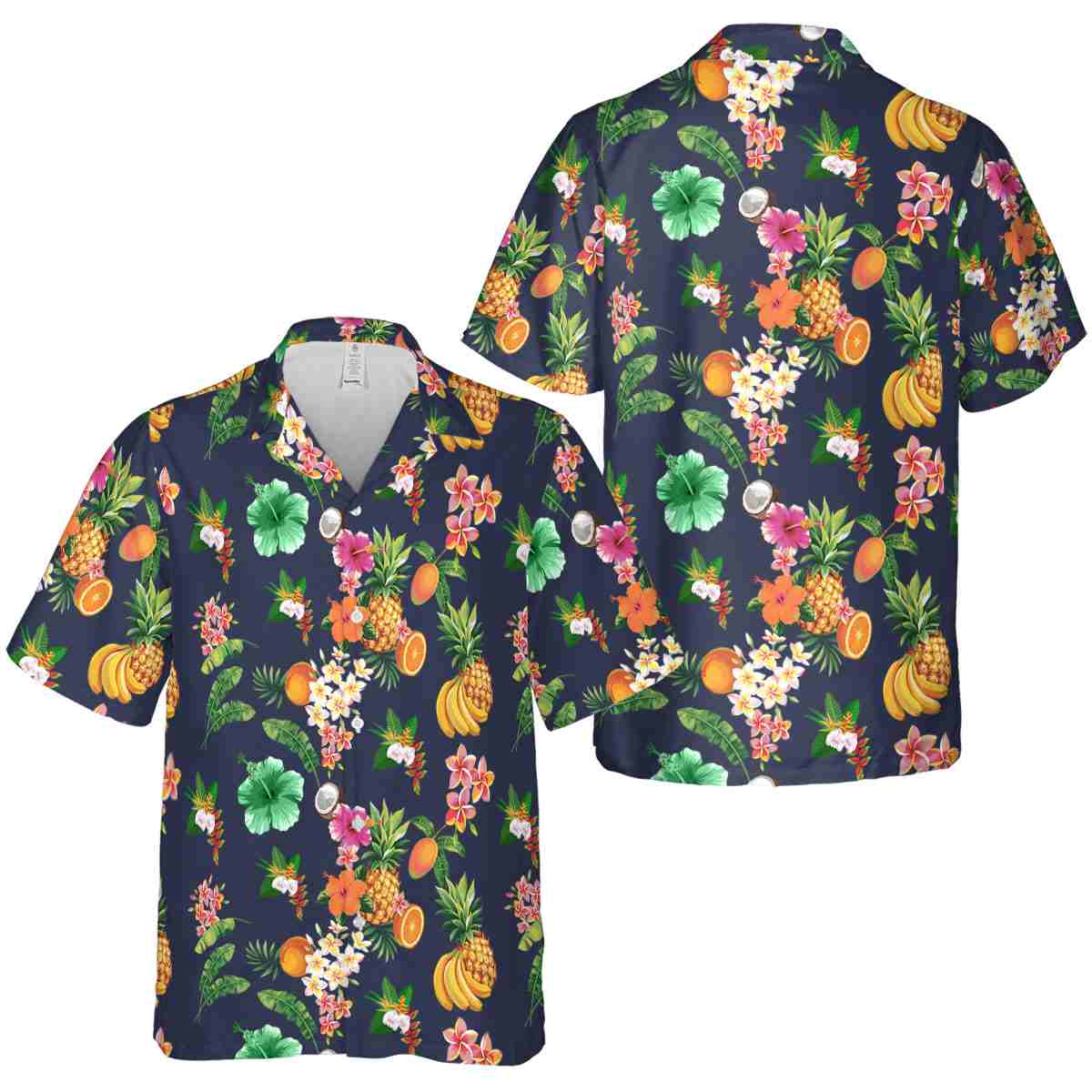 Hawaiian Flower Shirt Fruit Pattern Hawaiian Shirt Premium grade Hawaiian Flower Shirt Fruit Pattern Hawaiian Shirt Premium grade