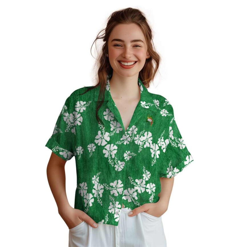 Hawaiian Flower Shirt Hibiscus Blossom Hawaiian Shirt Top rated