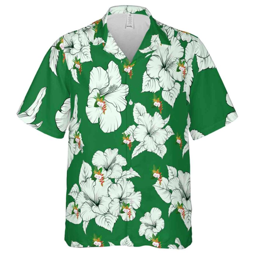 Hawaiian Flower Shirt Hibiscus Flower Hawaiian Shirt Fashion forward