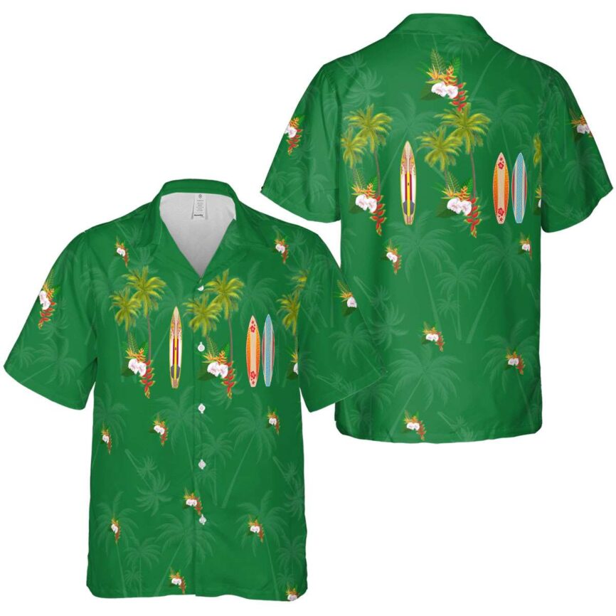 Hawaiian Flower Shirt Island Theme Hawaiian Shirt Premium grade