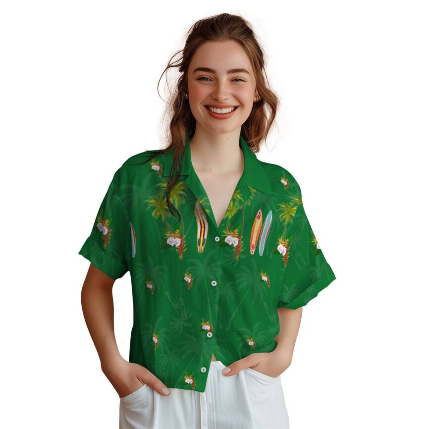 Hawaiian Flower Shirt Island Theme Hawaiian Shirt Top rated