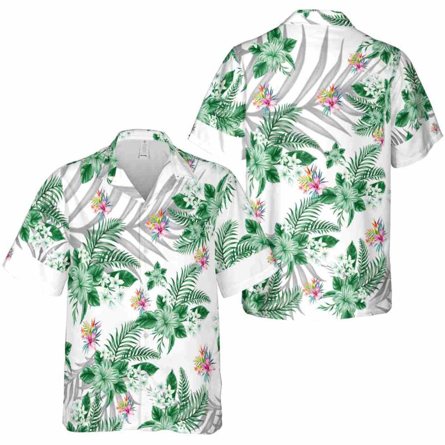 Hawaiian Flower Shirt Tropical Blossom Hawaiian Shirt Premium grade
