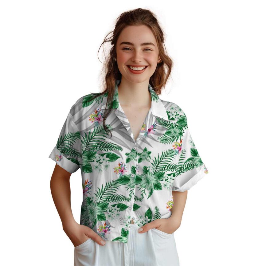 Hawaiian Flower Shirt Tropical Blossom Hawaiian Shirt Top rated