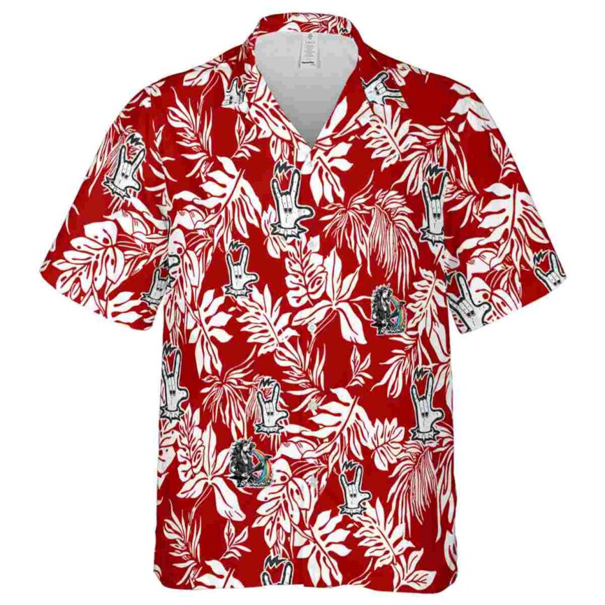 Heavy Metal Bold Foliage Hawaiian Shirt Fashion forward