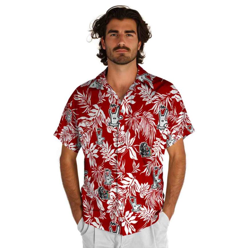 Heavy Metal Bold Foliage Hawaiian Shirt New Arrival