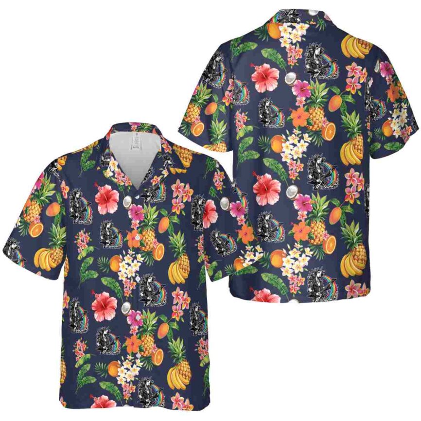 Heavy Metal Fruit Pattern Hawaiian Shirt Premium grade