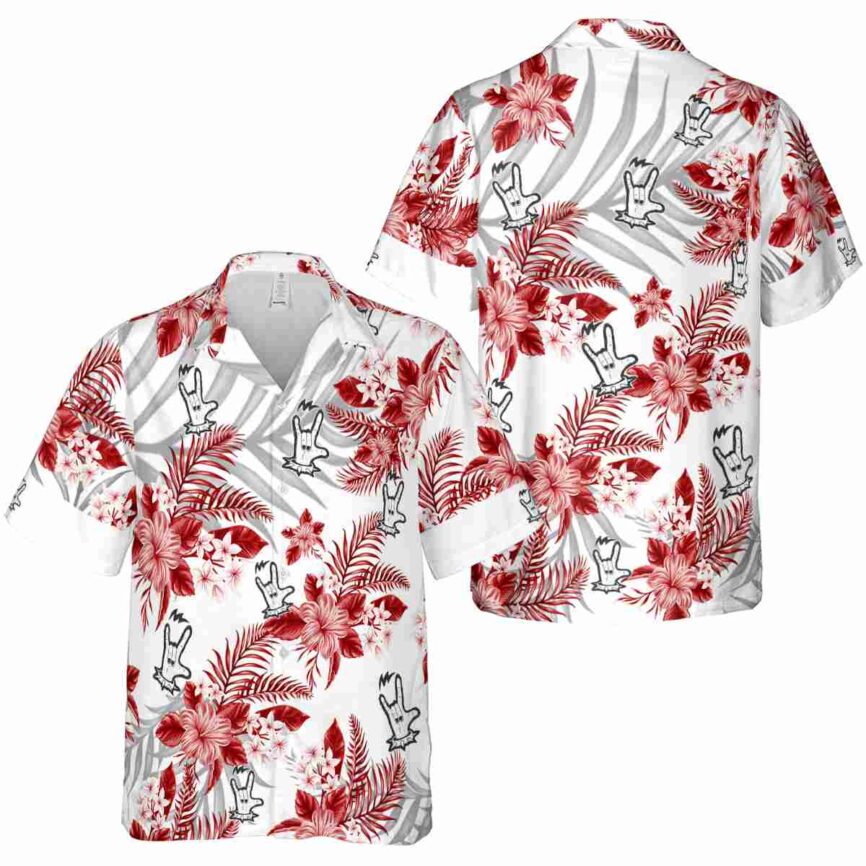 Heavy Metal Tropical Blossom Hawaiian Shirt Premium grade