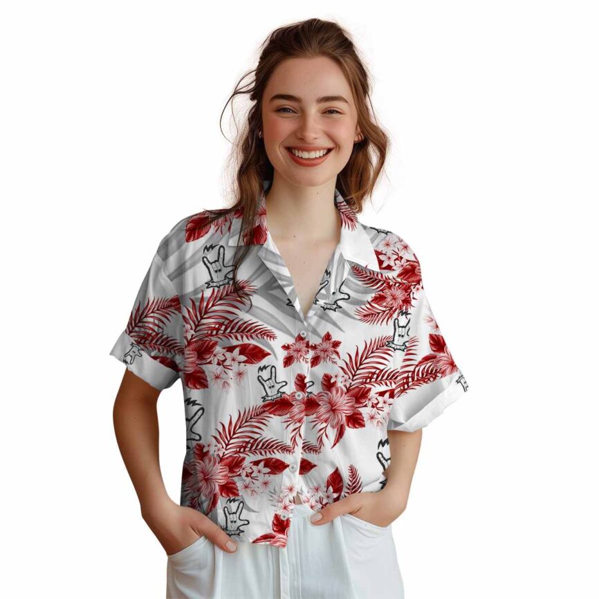 Heavy Metal Tropical Blossom Hawaiian Shirt Top rated