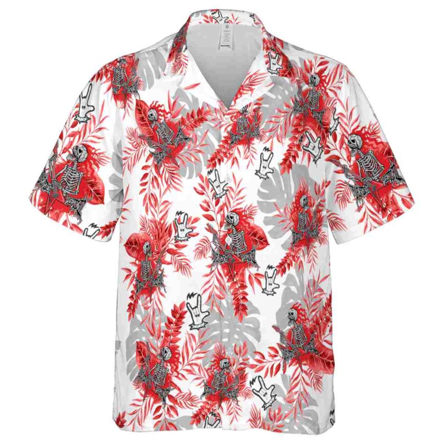Heavy Metal Tropical Fronds Hawaiian Shirt Fashion forward