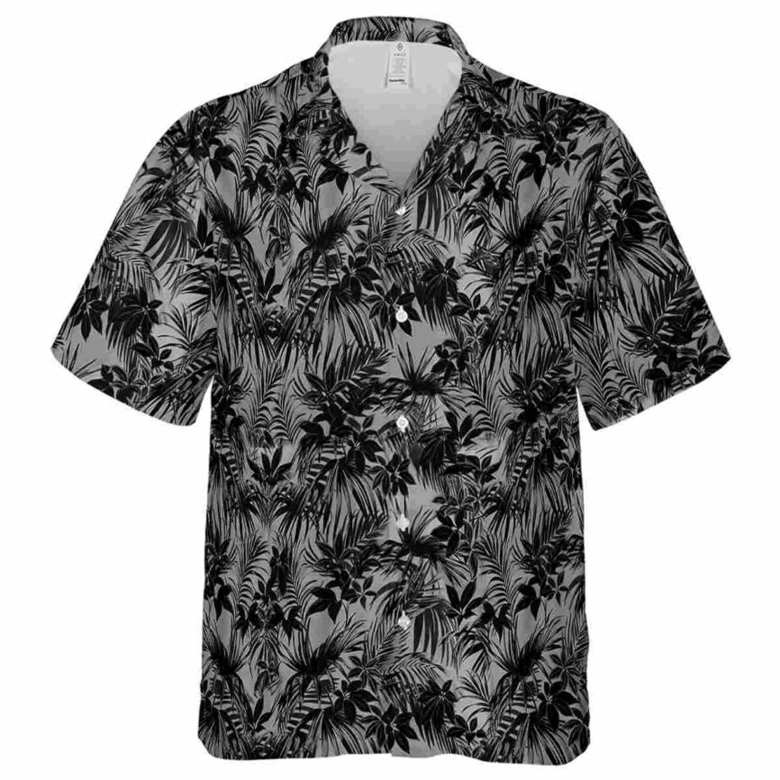 Helicopter Foliage Print Hawaiian Shirt Fashion forward