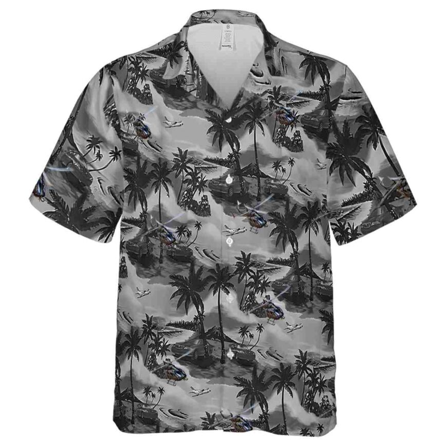 Helicopter Island Beach Hawaiian Shirt Fashion forward