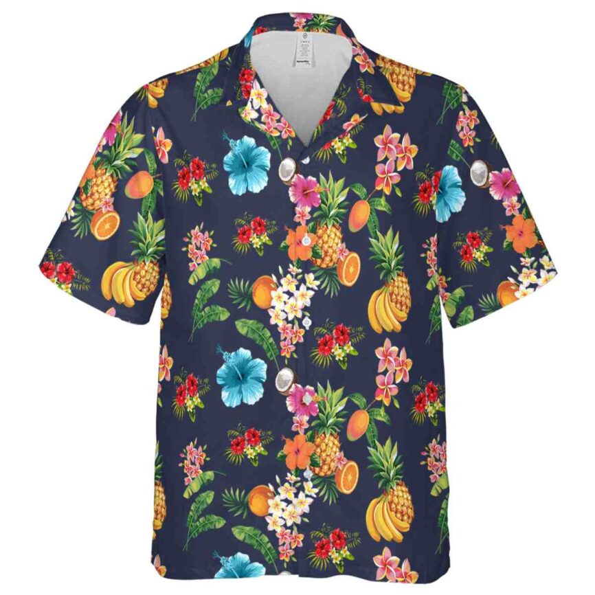 Hibiscus Fruit Pattern Hawaiian Shirt Fashion forward