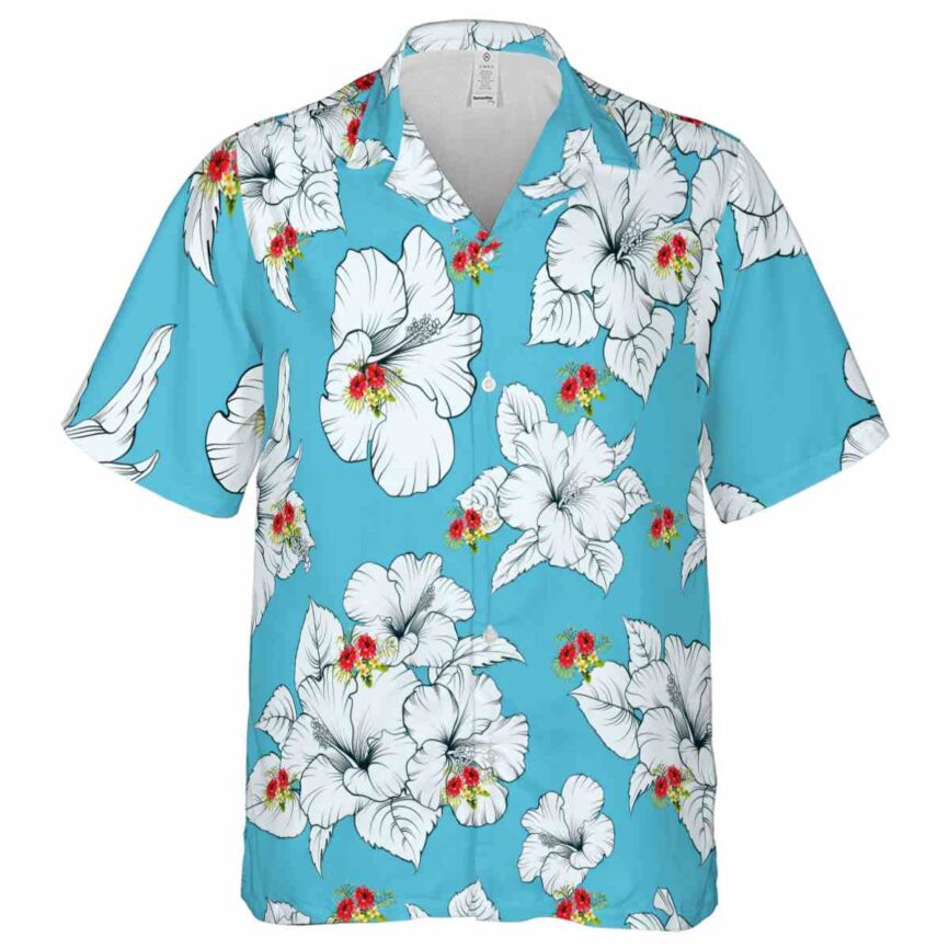 Hibiscus Hibiscus Flower Hawaiian Shirt Fashion forward