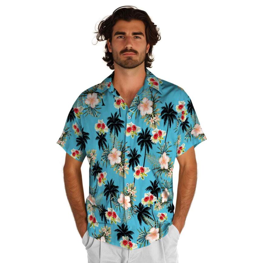 Hibiscus Hibiscus Palm Hawaiian Shirt New Arrival