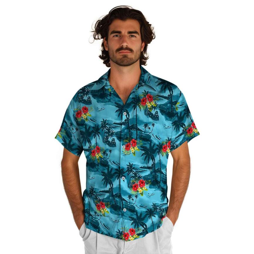 Hibiscus Island Beach Hawaiian Shirt New Arrival