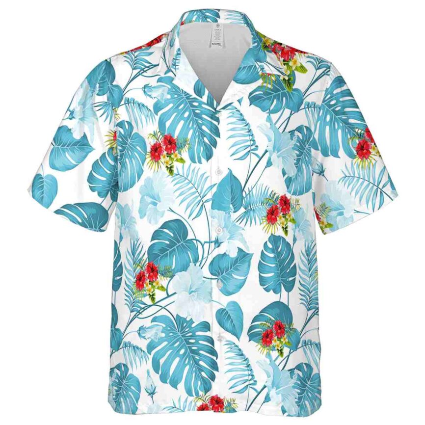 Hibiscus Leaf Pattern Hawaiian Shirt Fashion forward