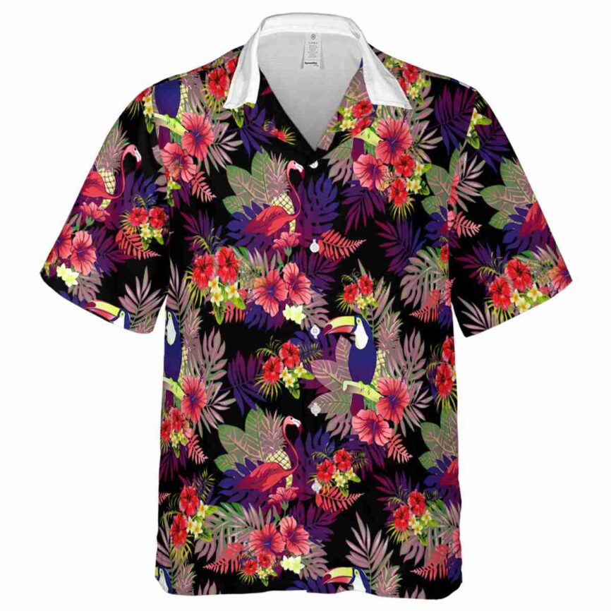 Hibiscus Tropical Bird Hawaiian Shirt Fashion forward