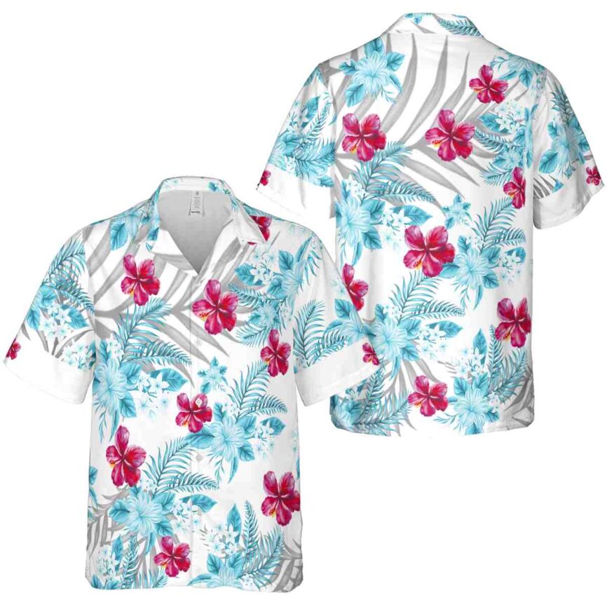 Hibiscus Tropical Blossom Hawaiian Shirt Premium grade