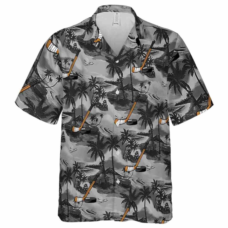 Hockey Island Beach Hawaiian Shirt Fashion forward