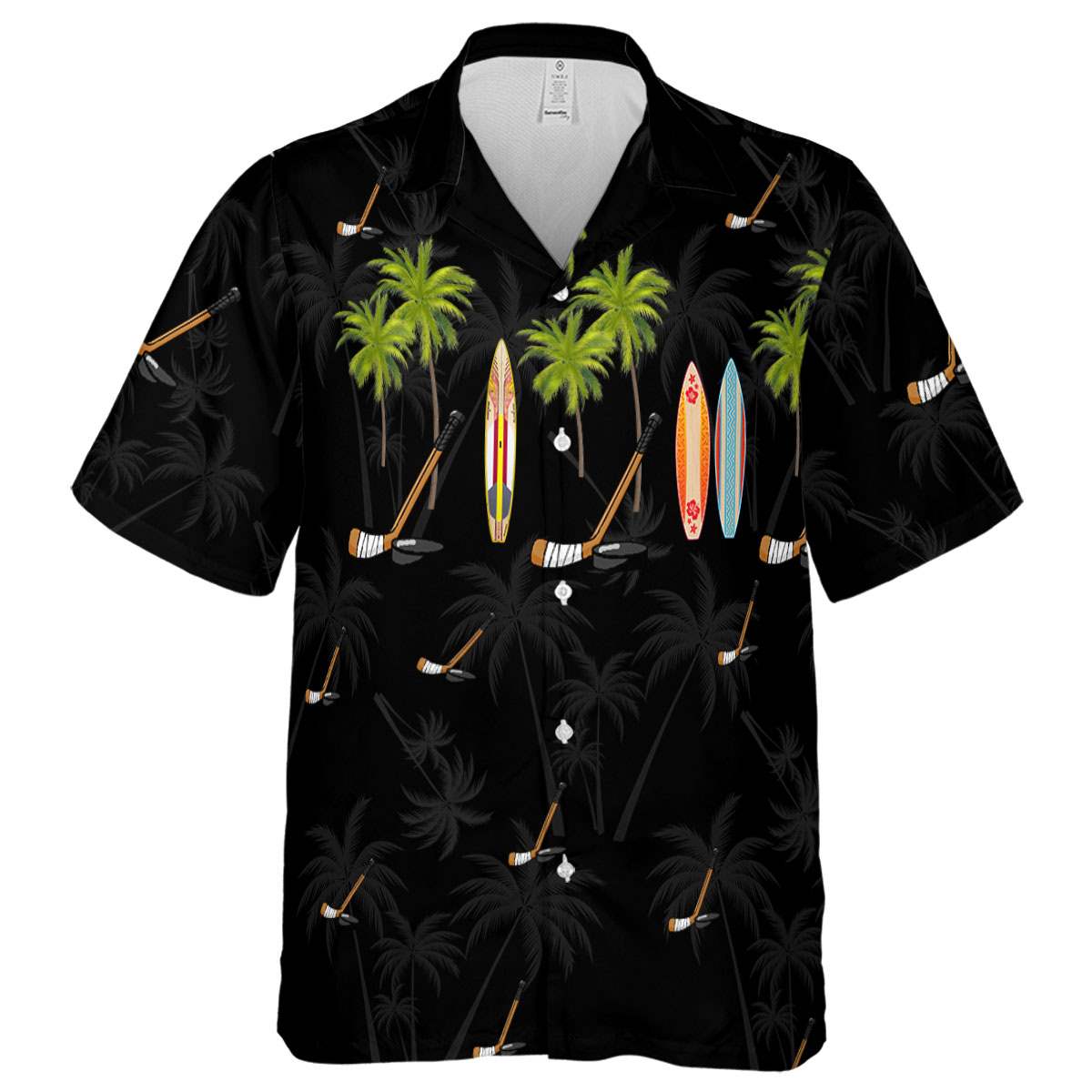 Hockey Island Theme Hawaiian Shirt Fashion forward Hockey Island Theme Hawaiian Shirt Fashion forward